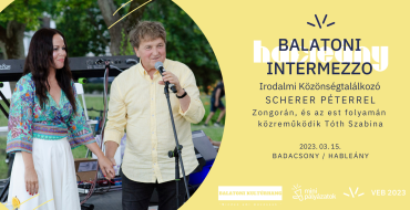 Balatoni Intermezzo // Scherer Péter - Irodalmi közönségtalálkozó