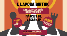 I. Exkluzív Amatőr Sakk Verseny- Laposa Borterasz